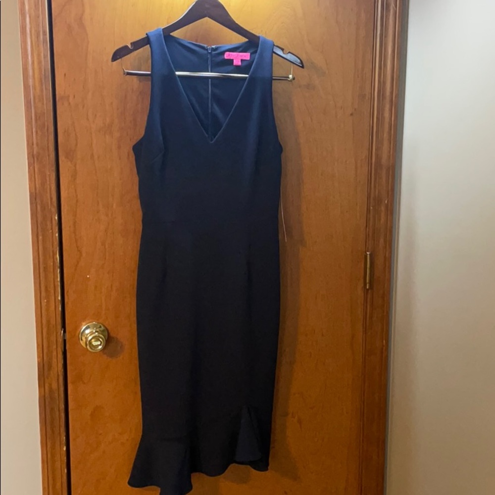 NEW Betsey Johnson Navy Blue Dress